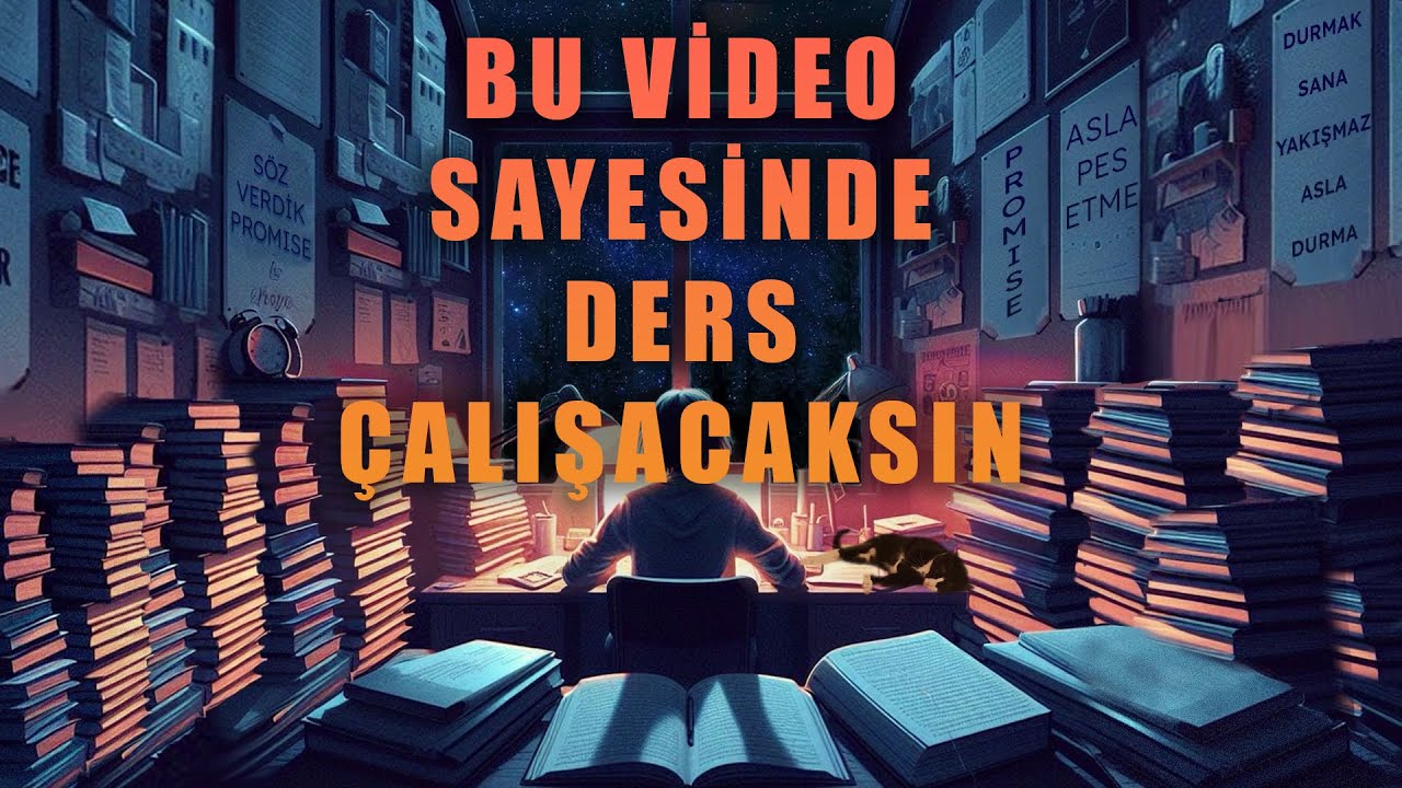 Ders Çalışmanı Sağlayacak 3 Saatlik Motivasyon Videosu - Ders Çalışamıyorsan İzle
