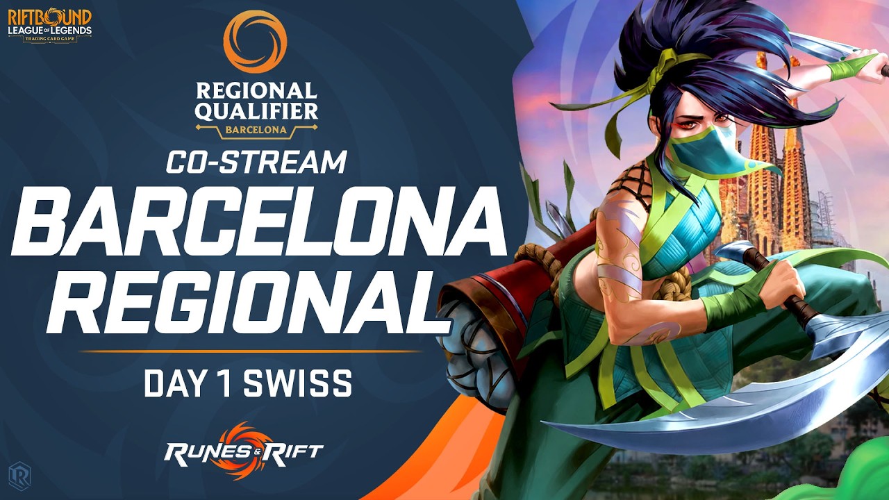 🔴 LIVE: Riftbound Regional Barcelona - Day 1 | Vendetta