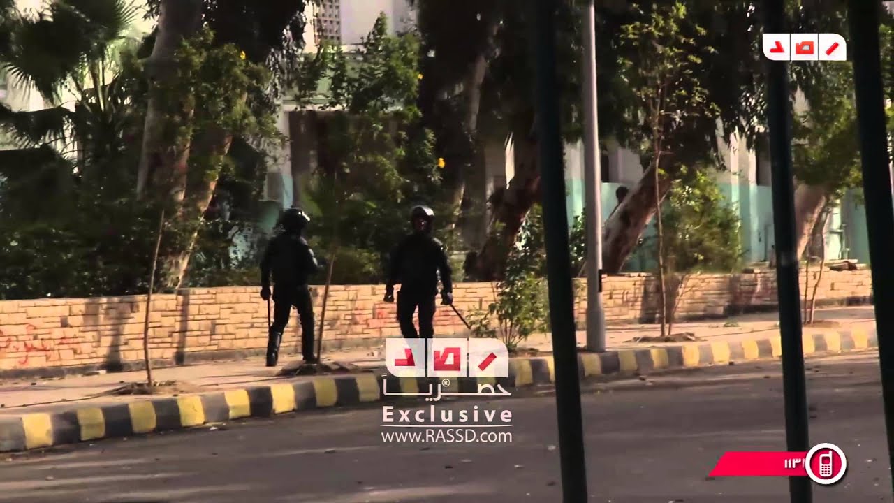 رصد | لحظة إقتحام امن الانقلاب جامعة الازهر اليوم