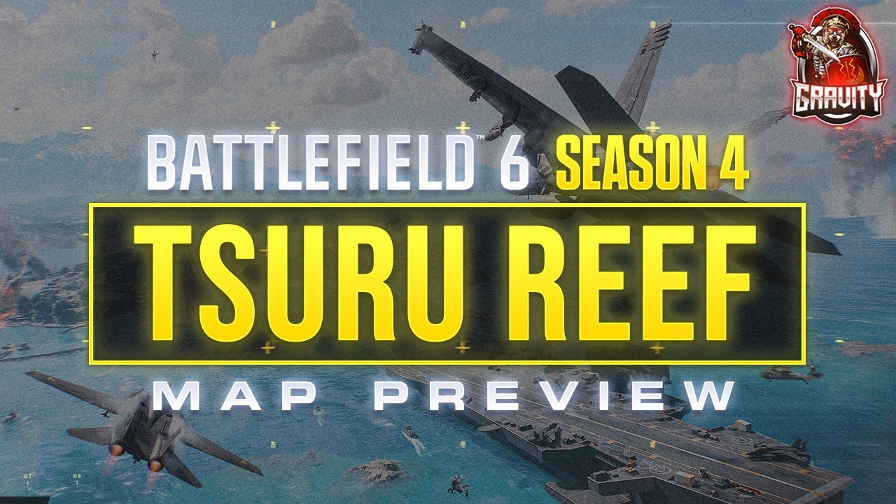 Battlefield 6: обзор карты Tsuru Reef в 4-м сезоне