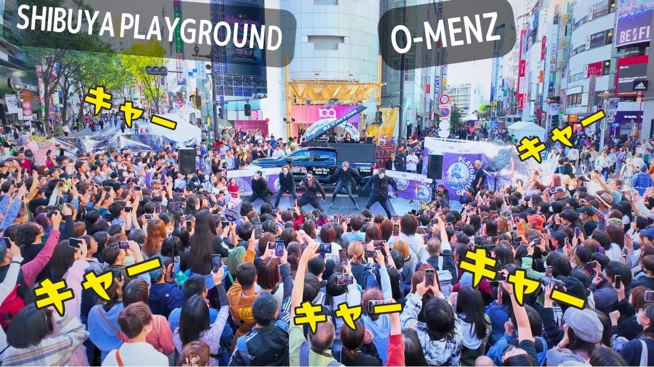 𝟜𝕂 Super Exciting!! O-MENZ's Performance @ SHIBUYA PLAYGROUND in 𝕊𝕙𝕚𝕓𝕦𝕪𝕒, 𝕋𝕠𝕜𝕪𝕠 𝕁𝕒𝕡𝕒𝕟