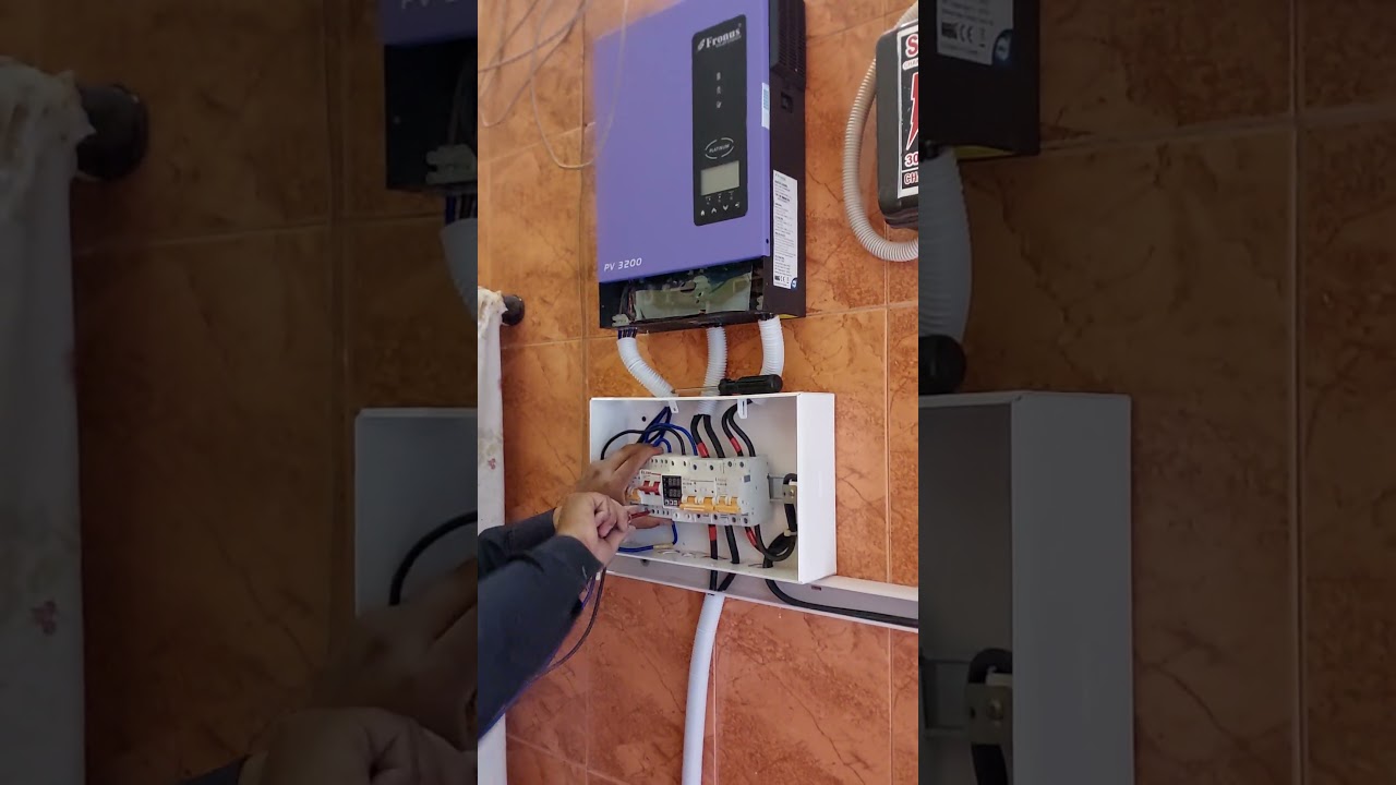Fronus PV3200 3KW Solar Inverter Installation 