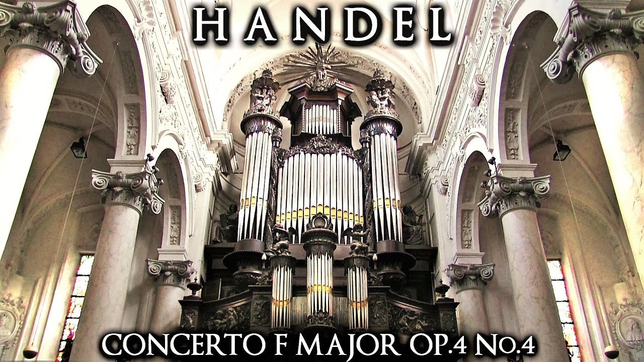 HANDEL - ORGAN CONCERTO F MAJOR Op. 4 No. 4 - NOTRE-DAME DU FINISTÈRE, BRUSSELS