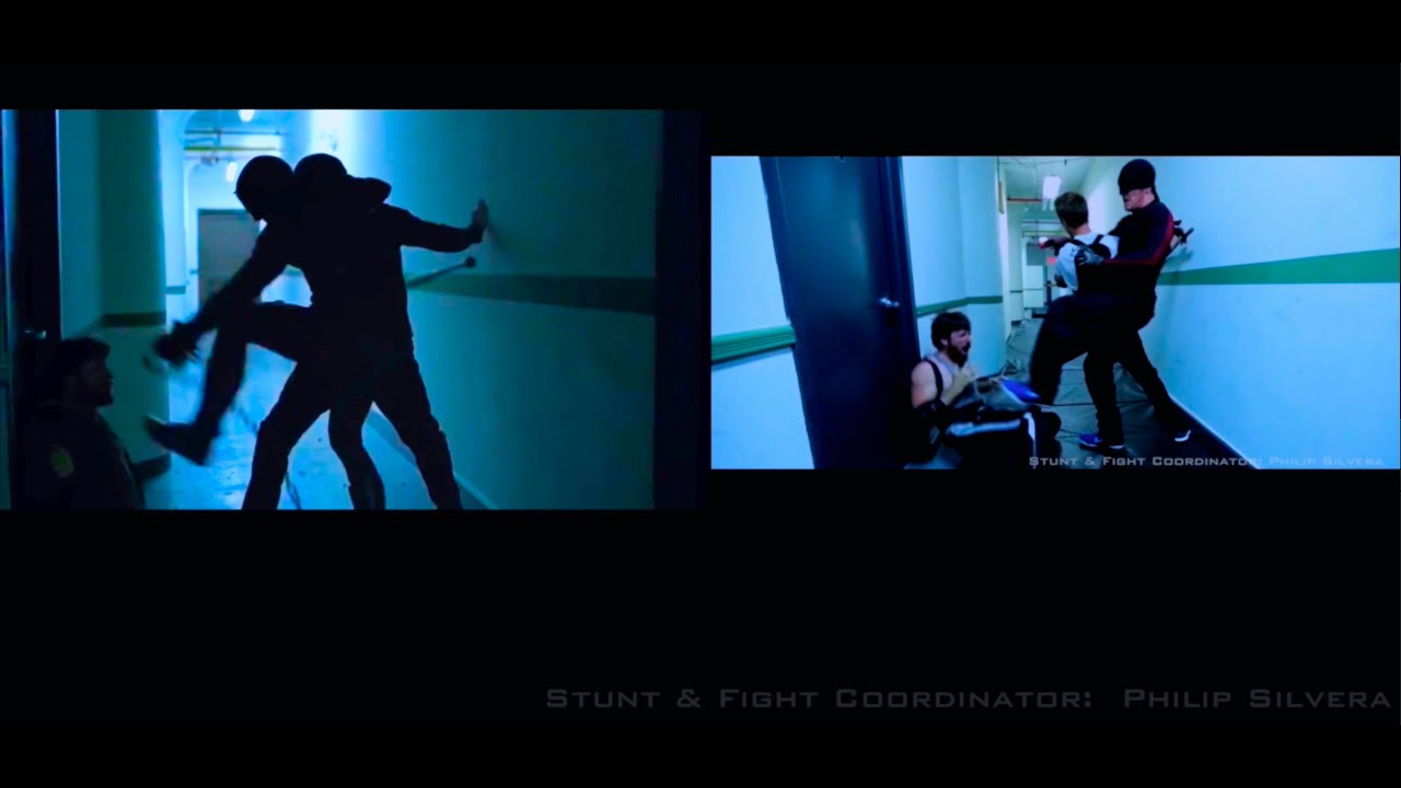 Daredevil Season 2 Episode 3 - Hallway/Stairwell fight scene - PreViz