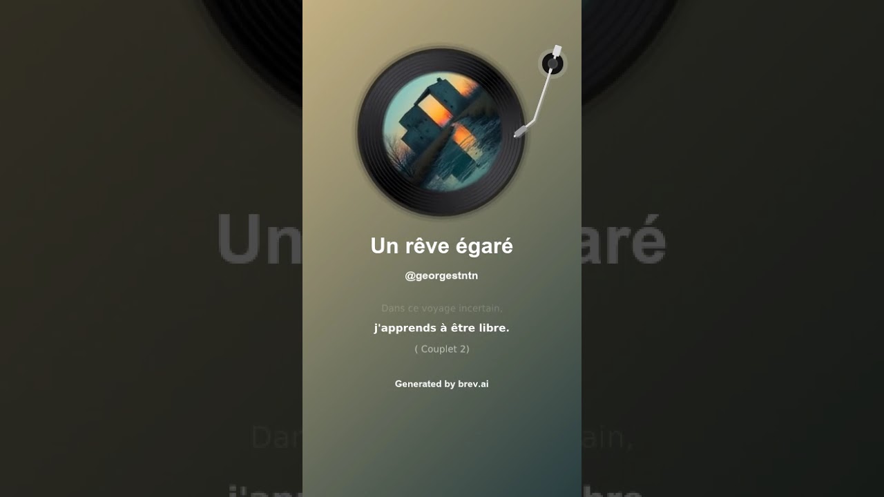 Un rêve égaré