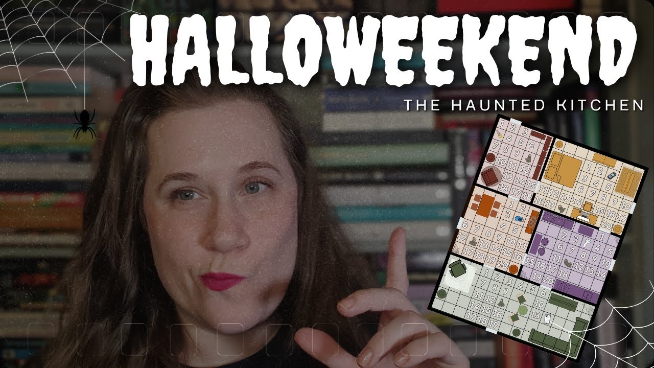 Halloweekend - Visiting the HAUNTED KITCHEN | October Readathon Vlog