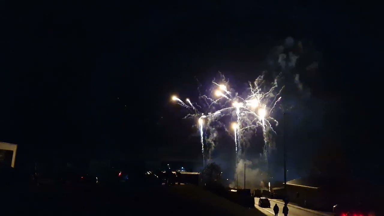 Haupt Feuerwerk vom Oktobermarkt in Nastätten