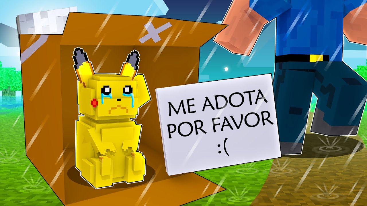 NINGUÉM adotou o BEBÊ PIKACHU no Minecraft ‹‹ P3DRU ››