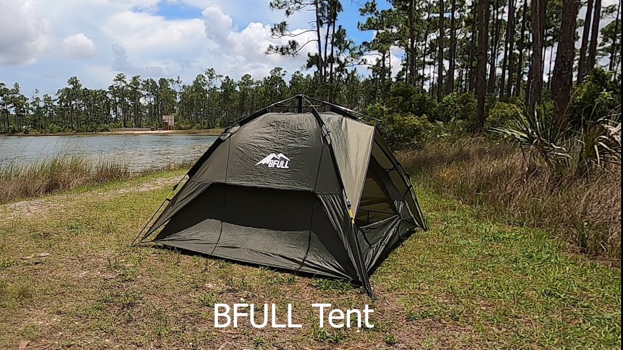 BFULL Tent - set up and fold