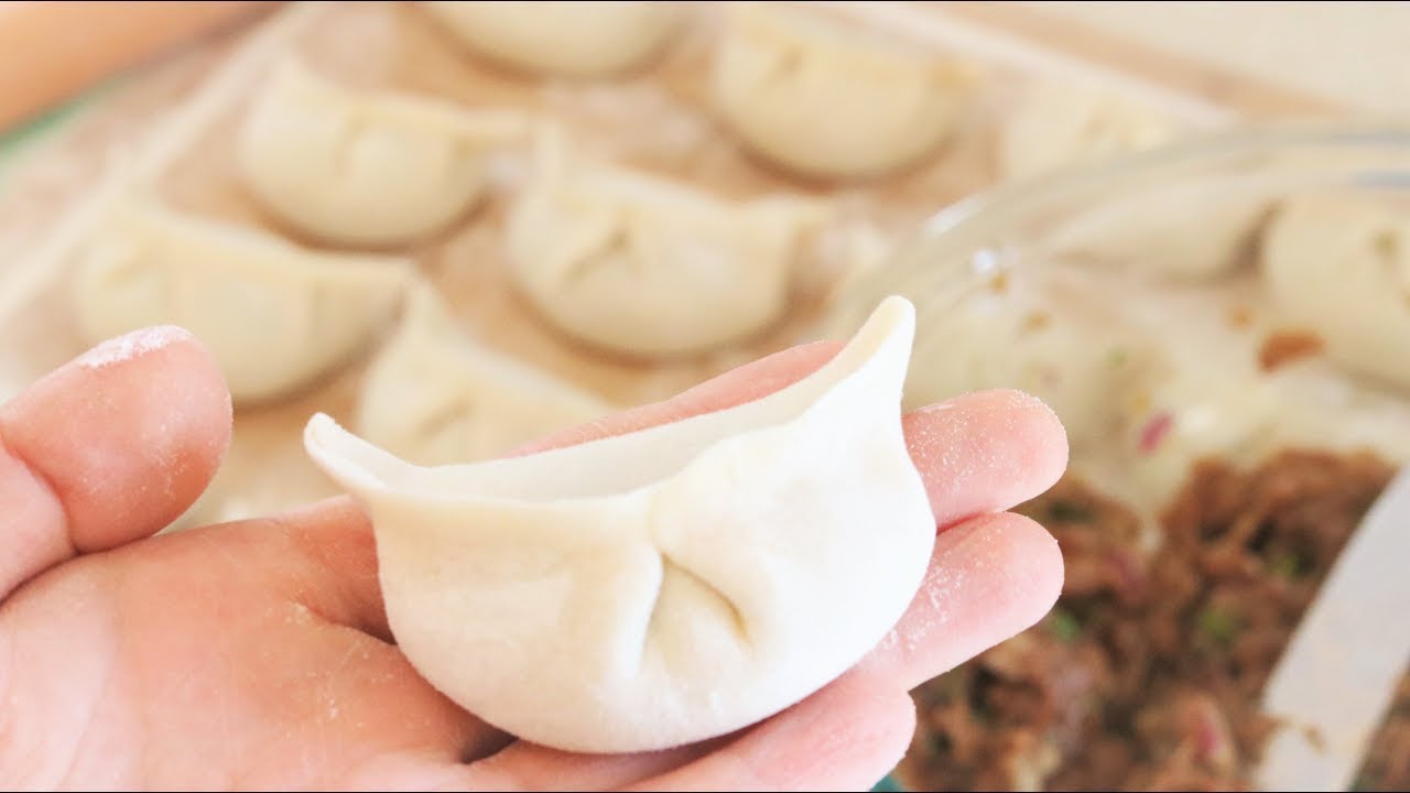 Как сделать китайские пельмени с нуля