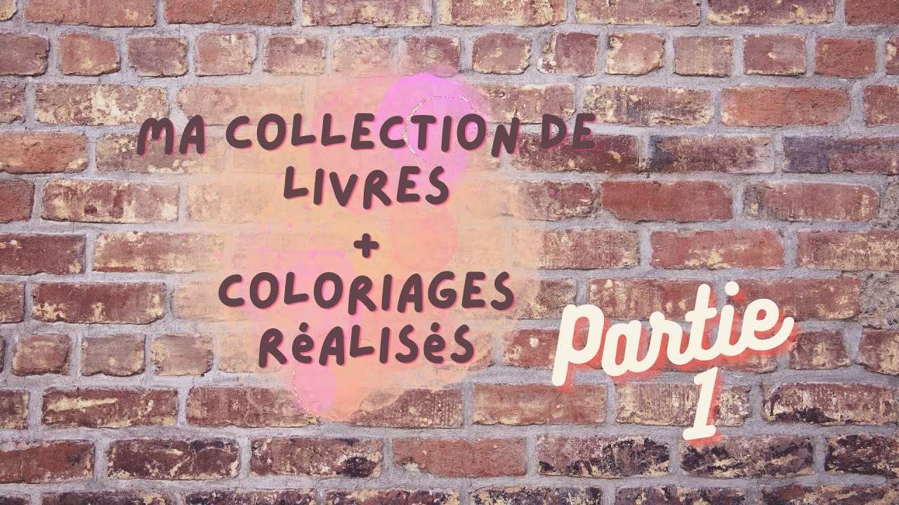 📚 MA COLLECTION DE LIVRES + COLORIAGES RÉALISÉS | Partie 1 (Disney) 📚