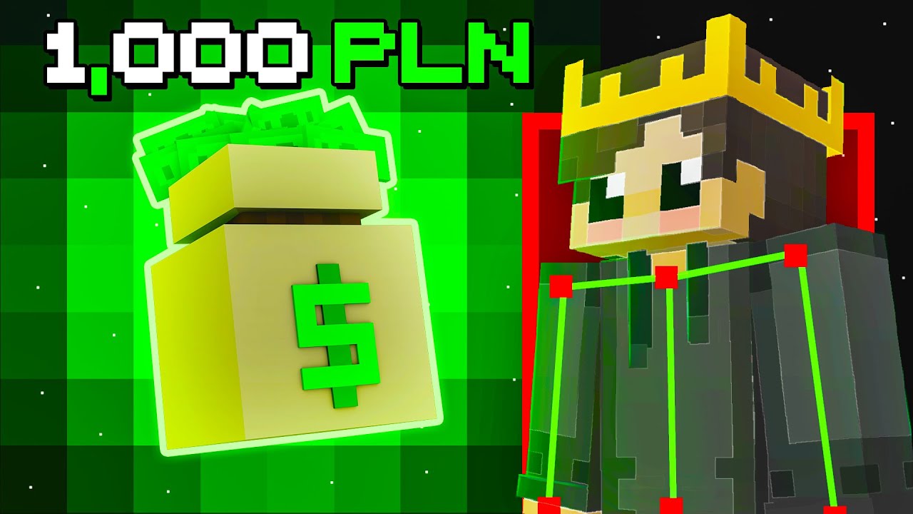 Jak ZAROBIŁEM 1,000zł przez CHEATY w MINECRAFT
