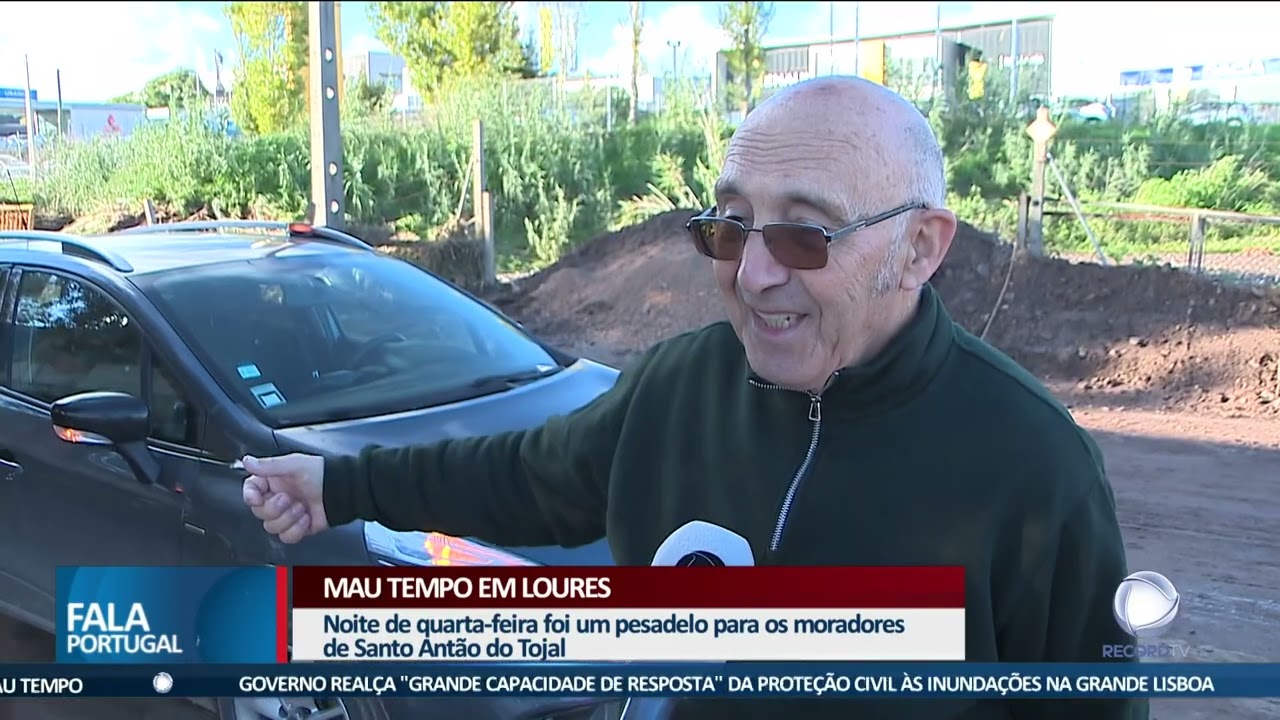 Inundações em Santo Antão do Tojal