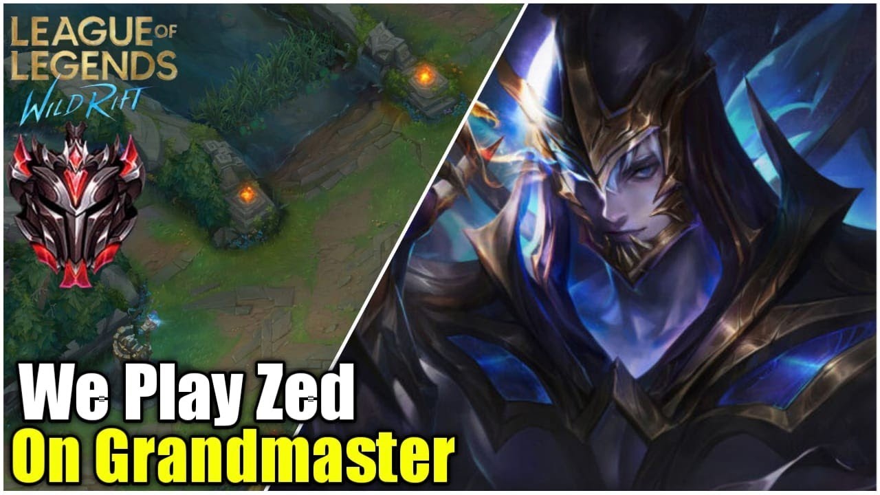WILD RIFT CLUWZ ZED vs. MORGANA MID LANE GRANDMASTER GAMEPLAY | SEASON 5 (SOLO WİN)