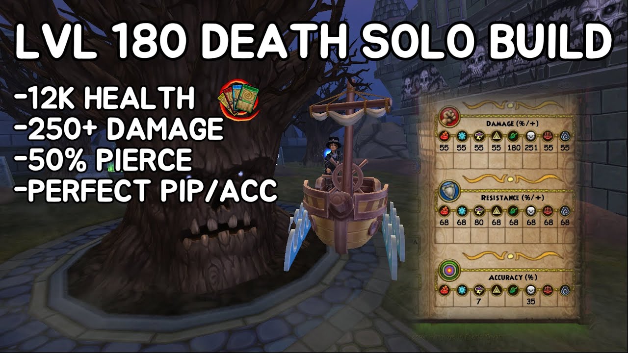 Wizard101 - Level 180 Death Build Guide