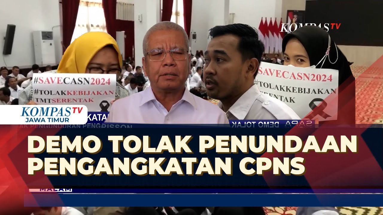CPNS Demo Tolak Penundaan Pengangkatan di Kalimantan Barat