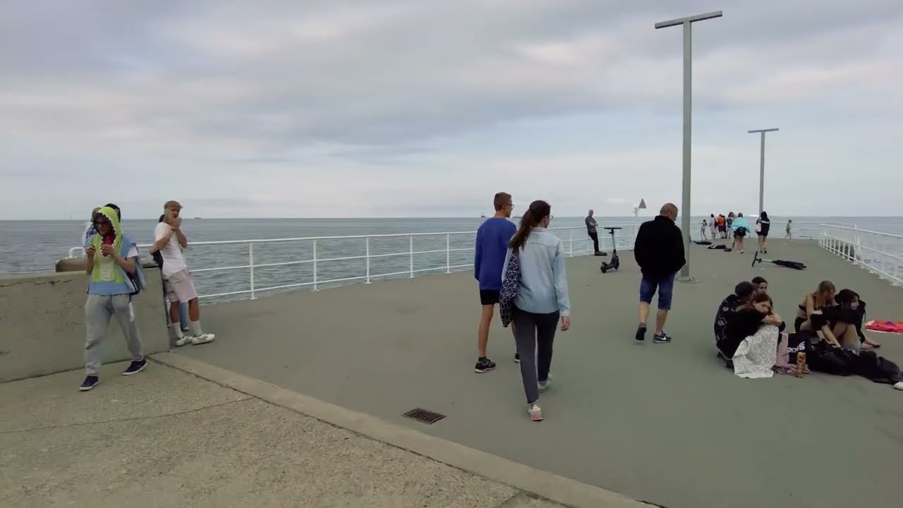 GDYNIA | PROMENADA | Bulwar Nadmorski [4k]
