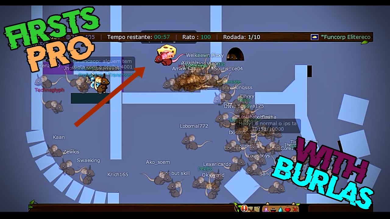 Transformice - FIRSTS PRO WITH BURLAS #13