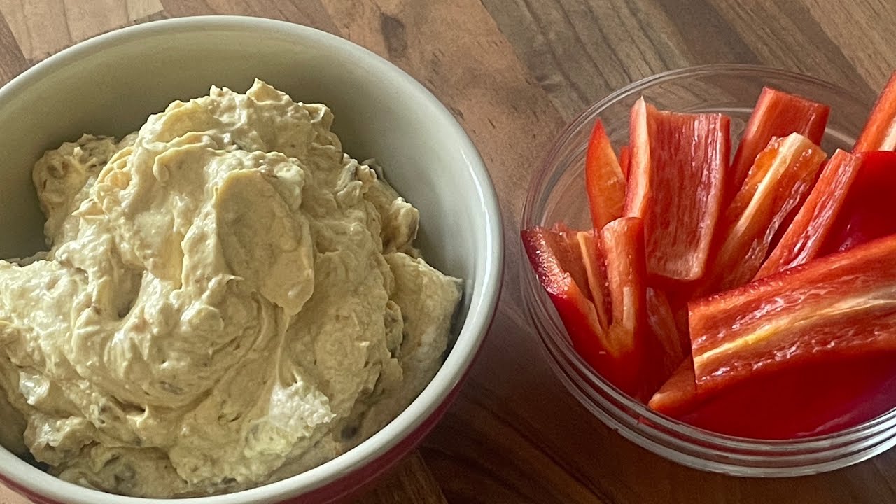 Dattel-Frischkäse-Dip ‼️ perfekt zu Brot, Gemüsesticks und Co.