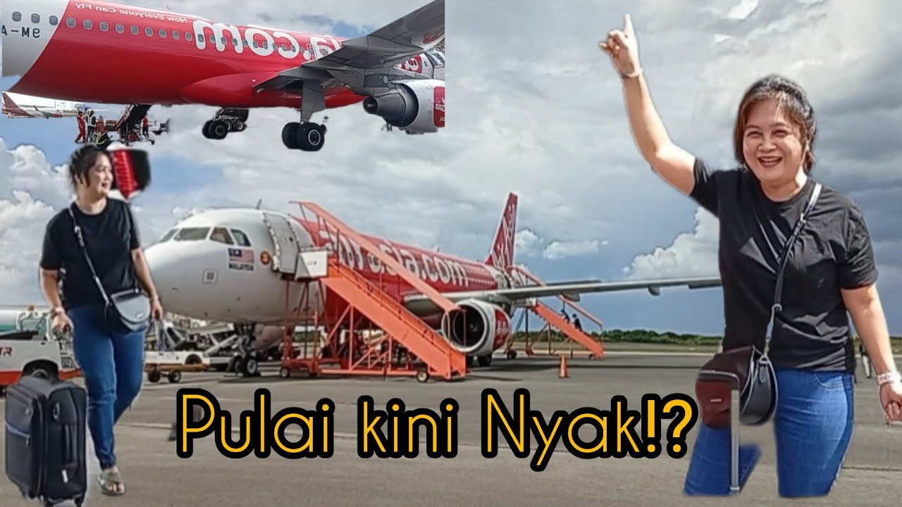 Tumpang Flight Kawan Balik Ke⁉️ // Memang Meriah Bila Bersama Mereka❗