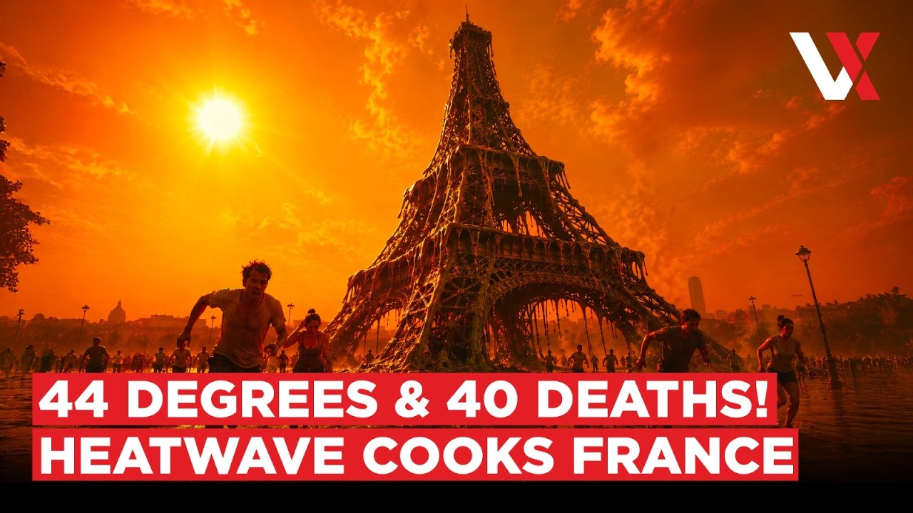 Record Heat Kills Across Europe | 40 Drown In France, Eiffel Tower Shuts Early | VERTEX