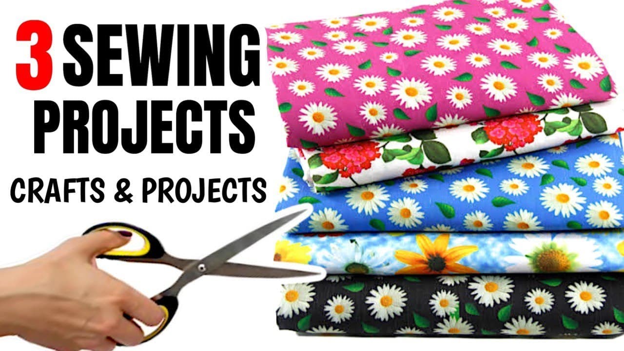 How to Upcycling your Scrap Fabric / CUTE Sewing Projects