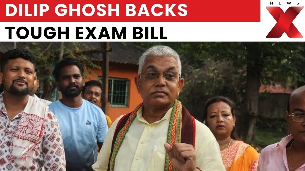 Centre Committed to Anti-Paper Leak Law, Says Dilip Ghosh | Public Exams Bill | NewsX