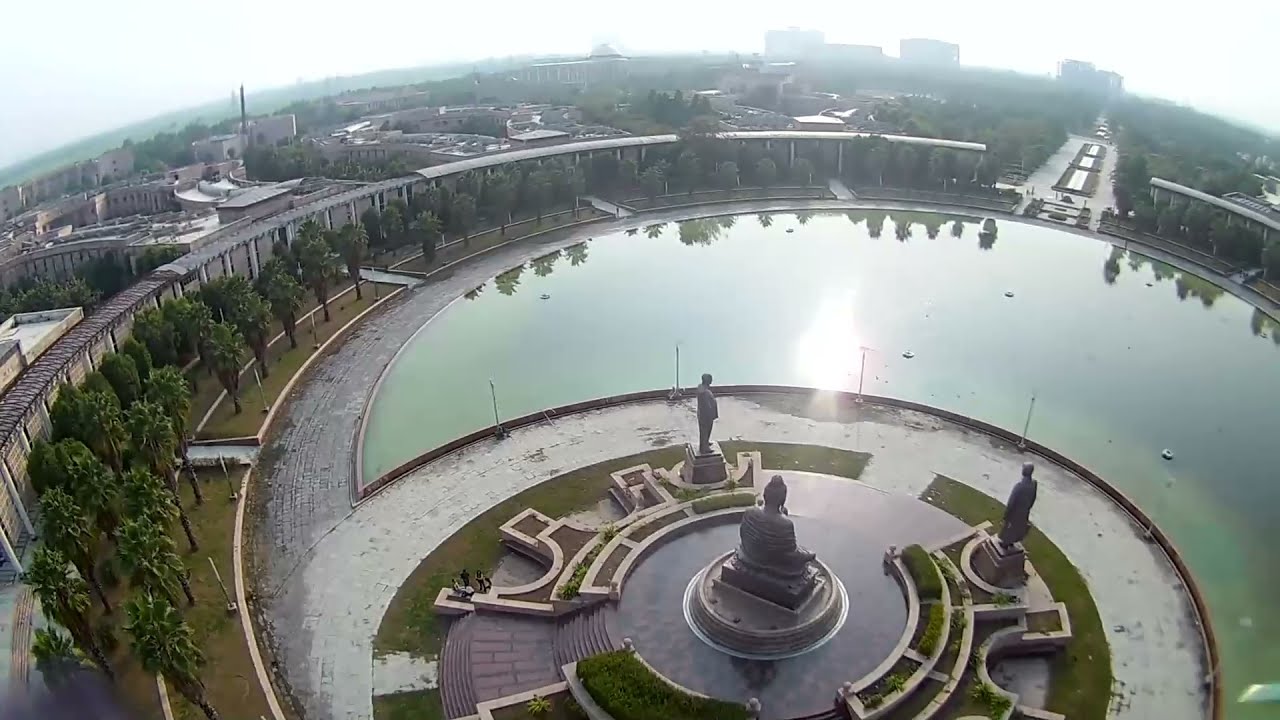 GBU Gautam Buddha University Sarovar FPV shoot out #fpv_muba