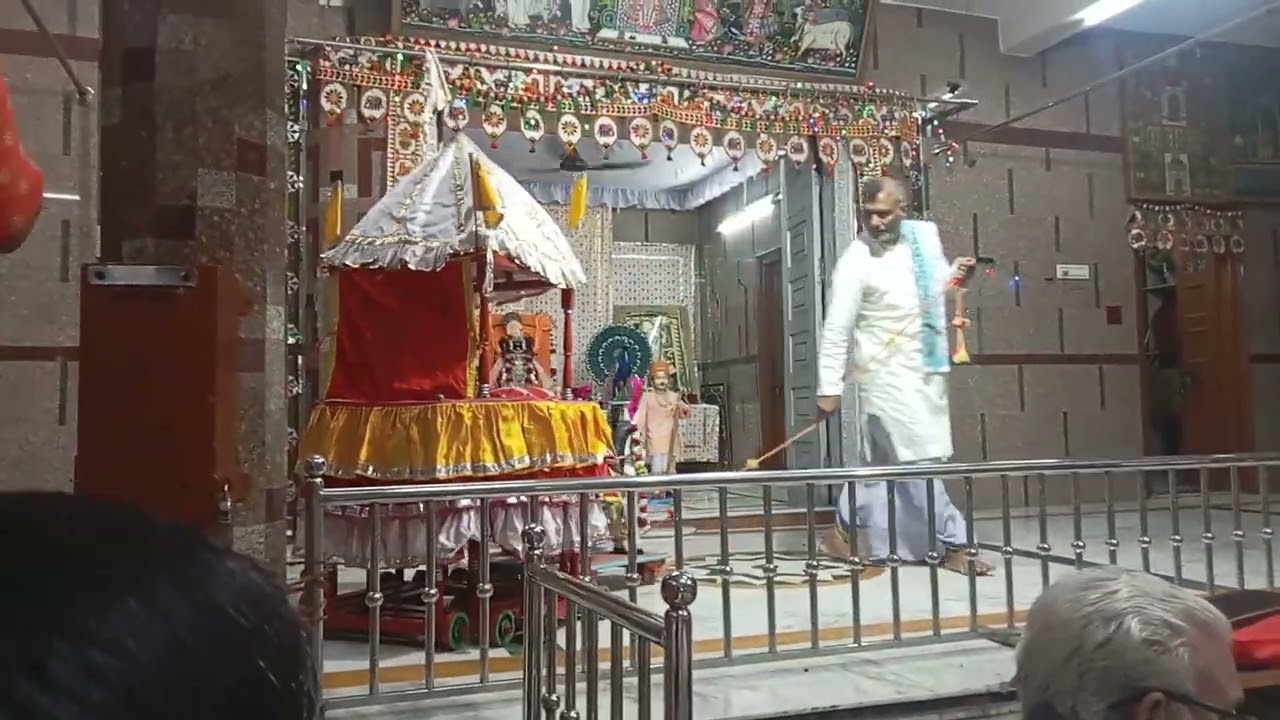 Divine Rath Yatra Darshan from Dwarkesh Dham Haveli, Bapunagar