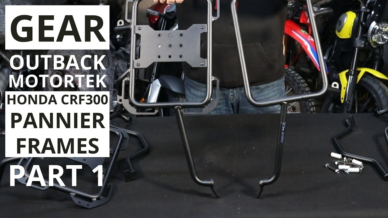 Снаряжение: Honda CRF300L и Rally Outback. Сравнение рам Motortek Pannier и X-Frame 4K