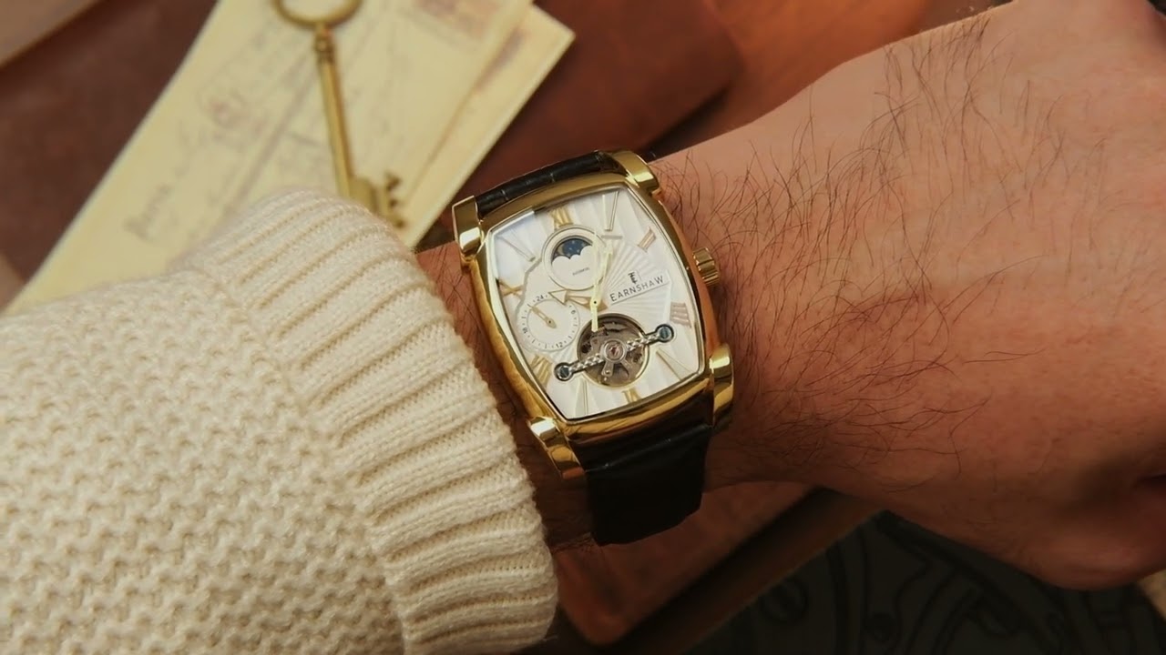 Montre EARNSHAW HERITAGE KESINGTON MULTIFUNCTION AUTOMATIC | ES-8296