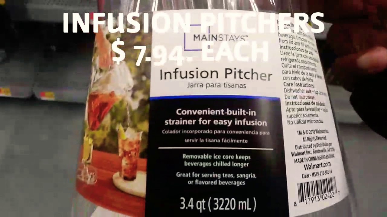 THE INFUSION PITCHERS YOU CAN ADD YOUR FAVORITE FRUITS AND WATER   $ 7.94 EACH#subscribe #youtube