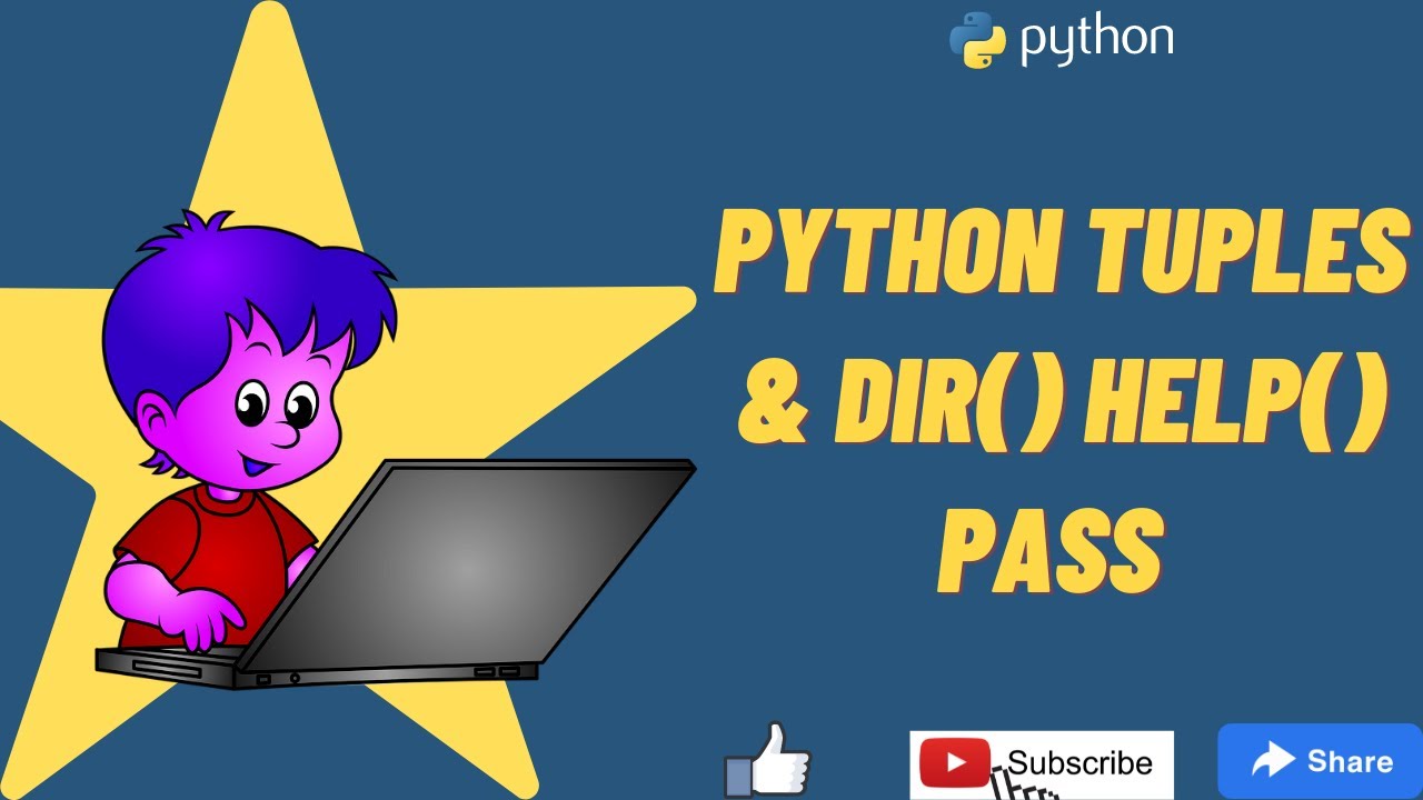 Python tuples dir help pass