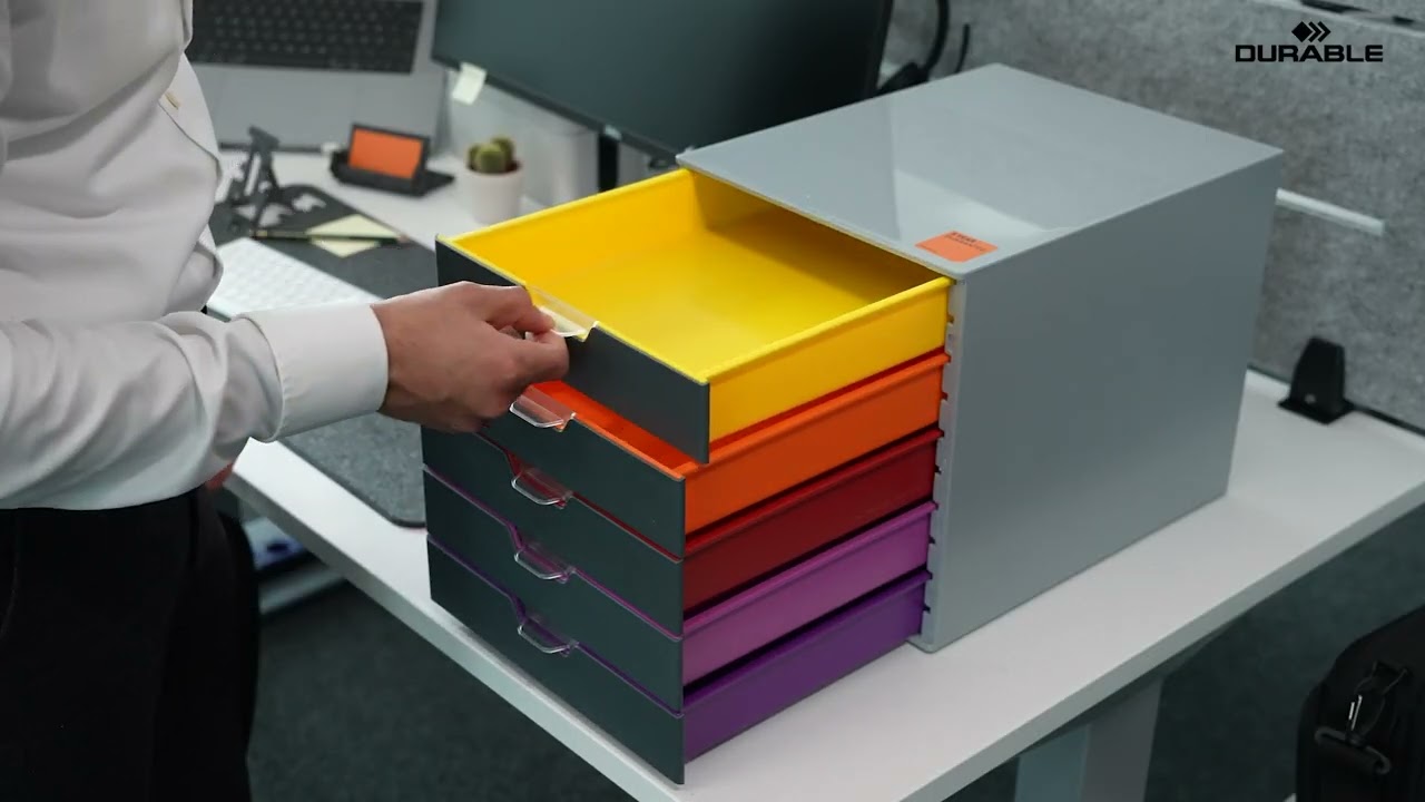 Unbox Our Drawer Box VARICOLOR® 5 | Organise Your Life In Style | DURABLE