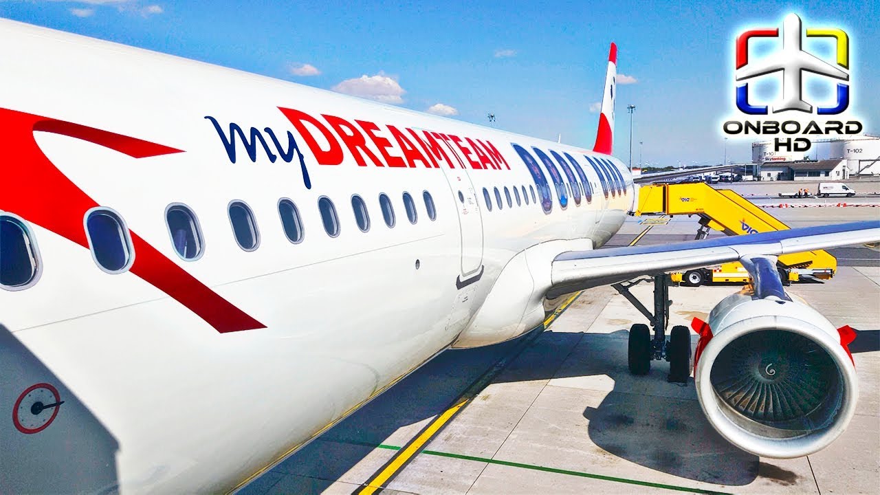 TRIP REPORT | Austrian #Dreamteam | Airbus A321 CEO | Frankfurt - Vienna