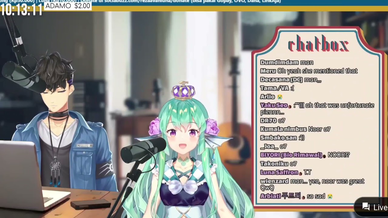 Feesh and Reza talks about Noor & Nijisanji India