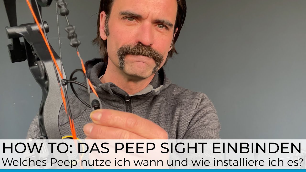 How to: Peep Sight einbinden am Compoundbogen - Modelle, Auswahl & Profi-Tipps