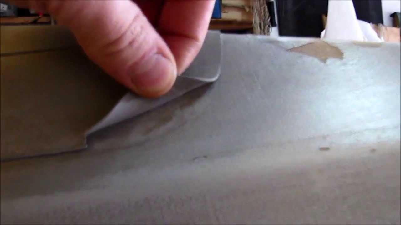 Renovation of folding kayak part 1