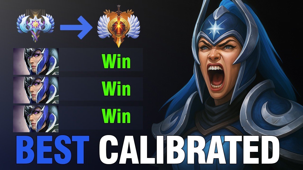 Luna is the BEST Hero to Calibrate MMR in 7.41d! IMMORTAL Carry Gameplay | Dota 2