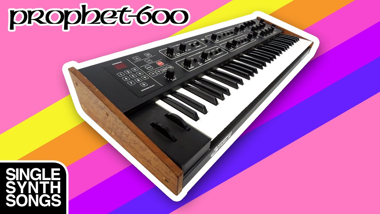 PROPHET-600 | Single Synth Song