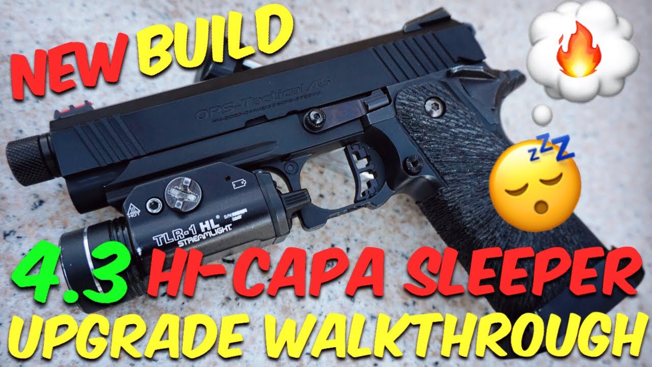 Building a Sleeper 4.3 Hi-Capa | Upgrade Walkthrough - Lets Talk Airsoft (The Airsoft Life #49)