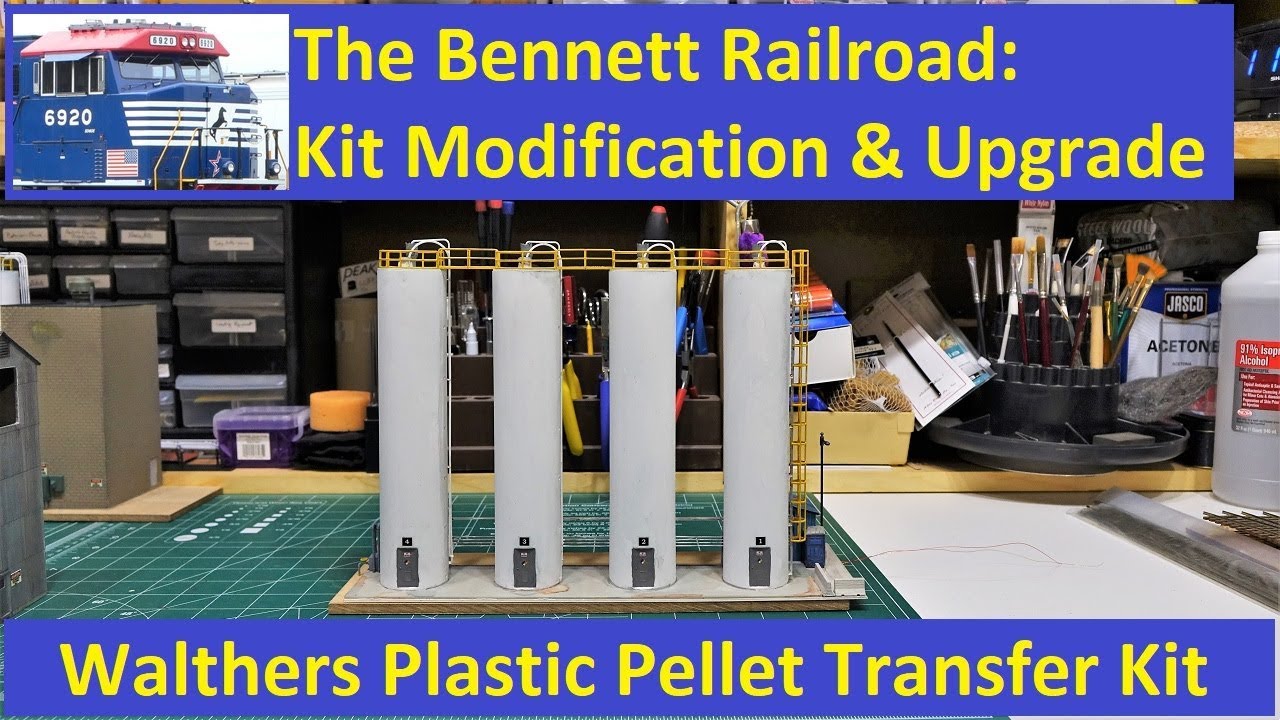 Kit Modification Series: Walthers Plastic Pellet Transfer Kit