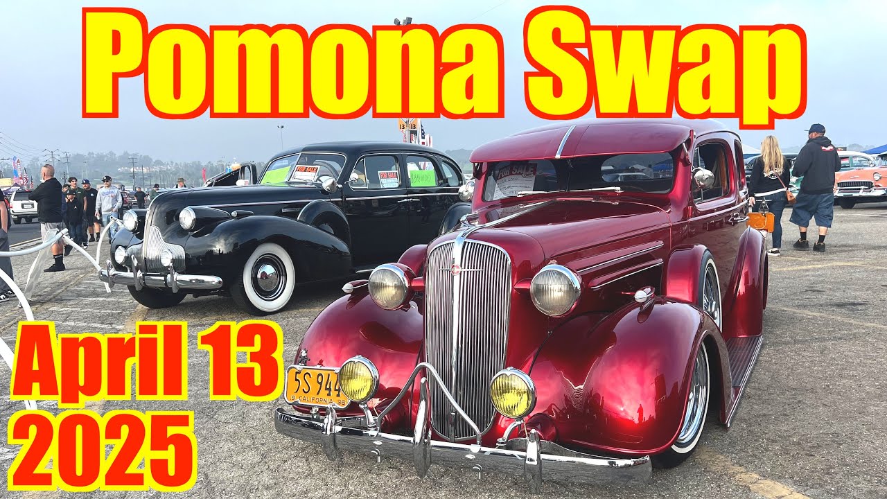 Pomona Swap Meet & Classic Car Show - April 13, 2025