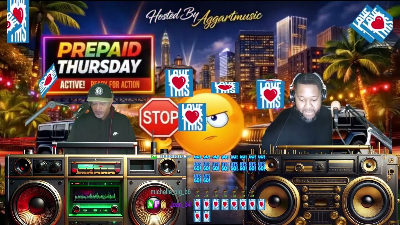 Pre Paid Thursday Collab Vibes With DJ JQ & DJ Teddy Stream originally aired March 5 2026