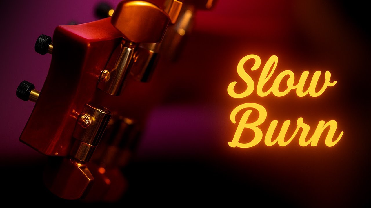 Slow Burn | Smooth R&B Jazz & Blues Guitar Jam (Gibson Custom R9/PRS Studio + Deja Vibe)