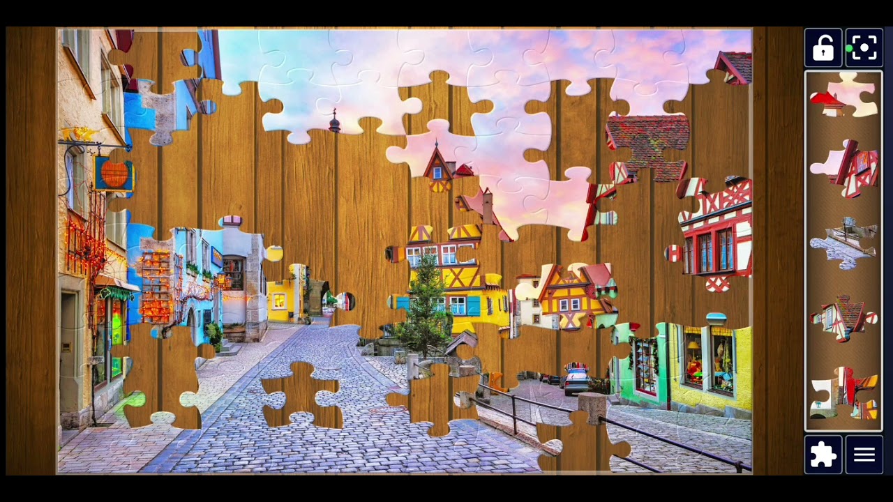 Relaxing Jigsaw Puzzle 🧩 | Boost Your IQ & Brain Power | Beautiful City Puzzle