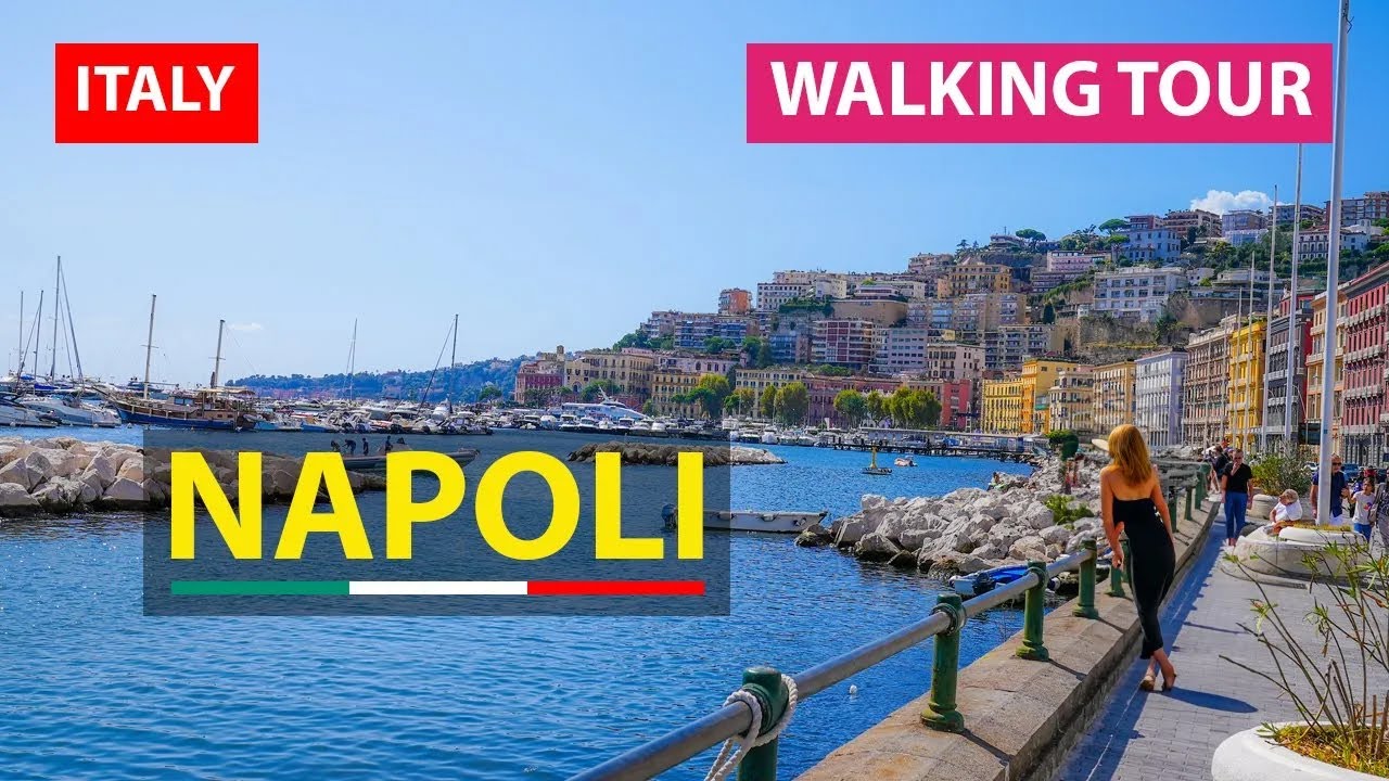 🇮🇹 Lungomare Caracciolo The most beautiful boulevard in Naples!