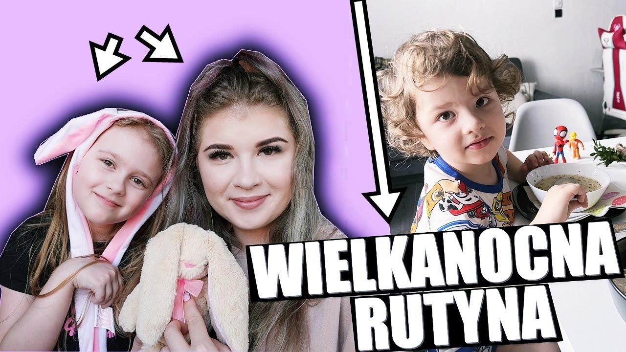 NASZA WIELKANOC I REAKCJA NA PREZENTY OD ZAJĄCZKA 💜 DARLIVKA VLOG