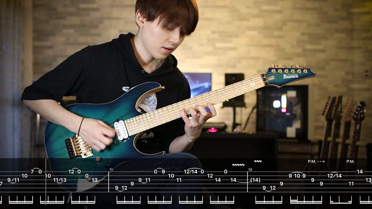 Periphery - The Way The News Goes... Guitar Cover Screen Tabs