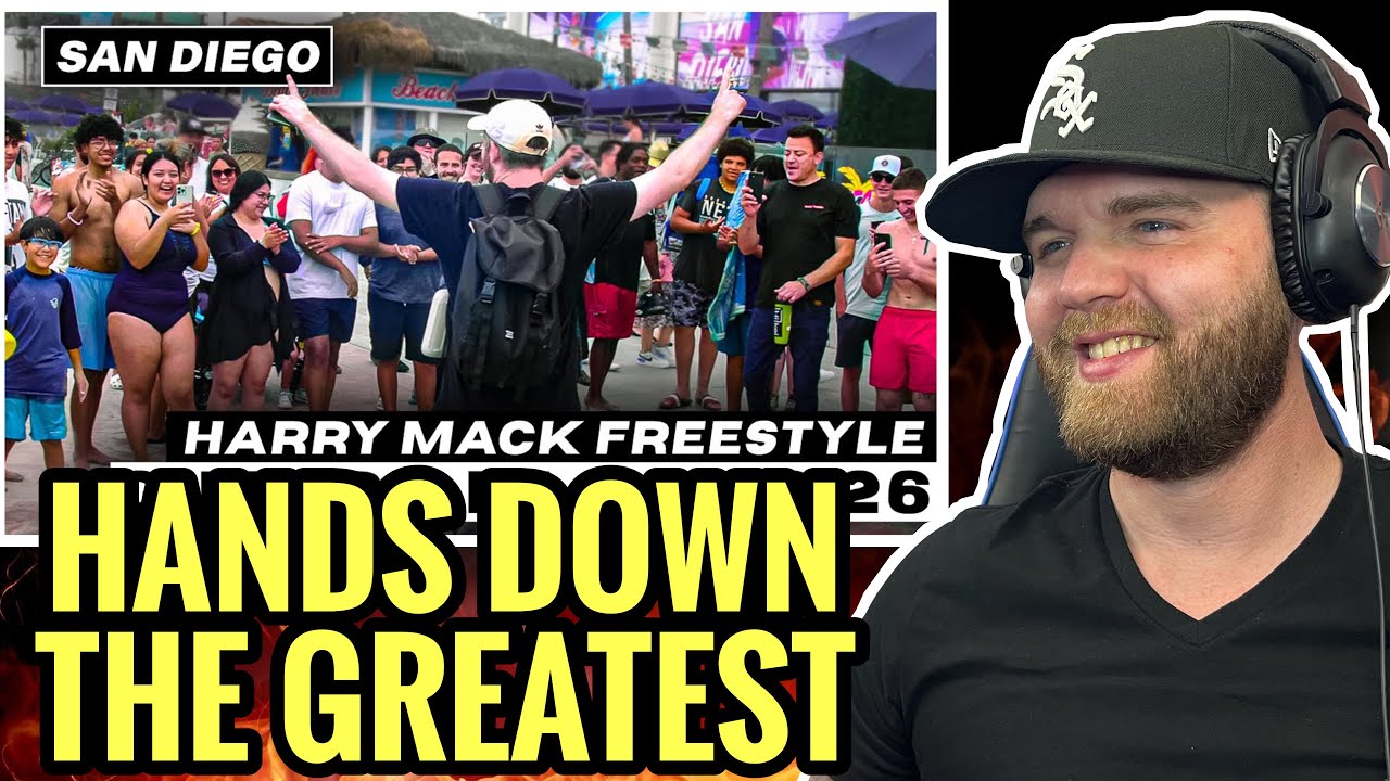 [Industry Ghostwriter] Reacts to: Harry Mack Is A Walking Concert- Guerrilla Bars 26 | San Diego 🔥